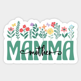 Italian Mom Mamma Sticker